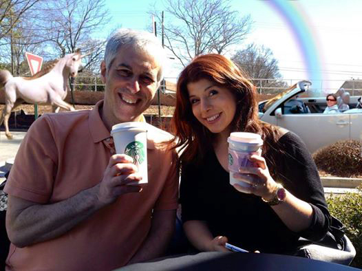 Daniel Dorff, Nicole Esposito, unicorn, rainbow, Starbucks, Nicole Chamberlain, Atlanta Flute Fair