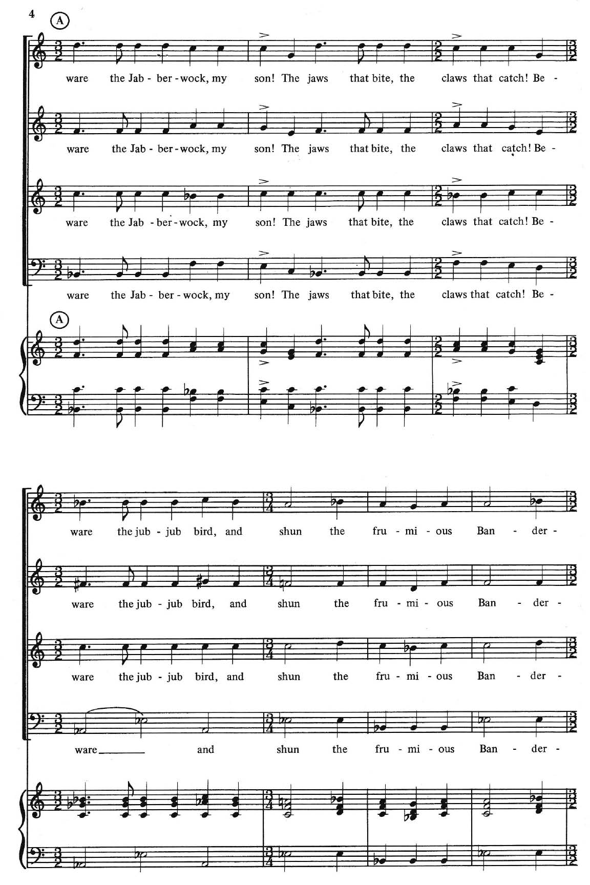 Jabberwocky sample page