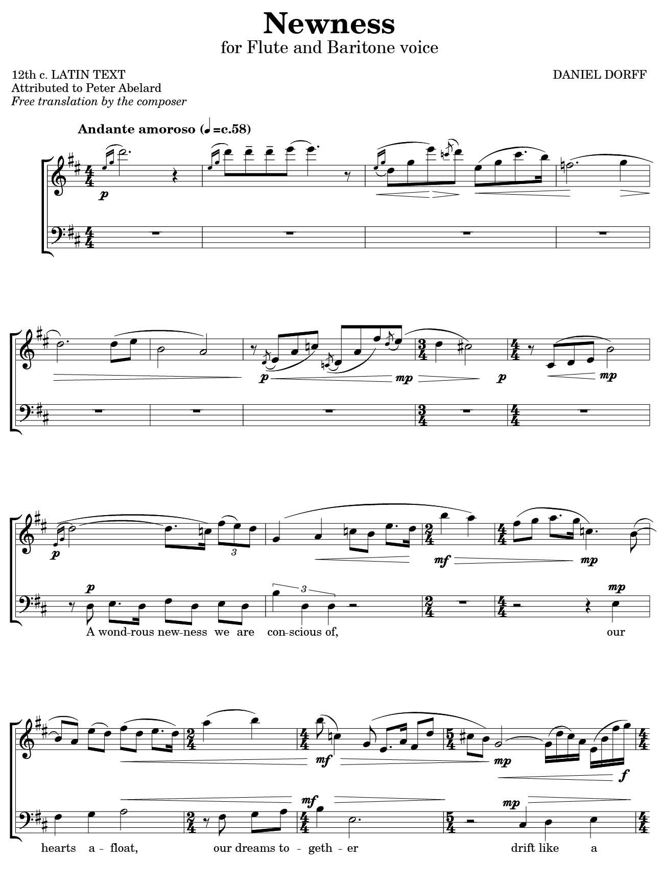 Newness sample page